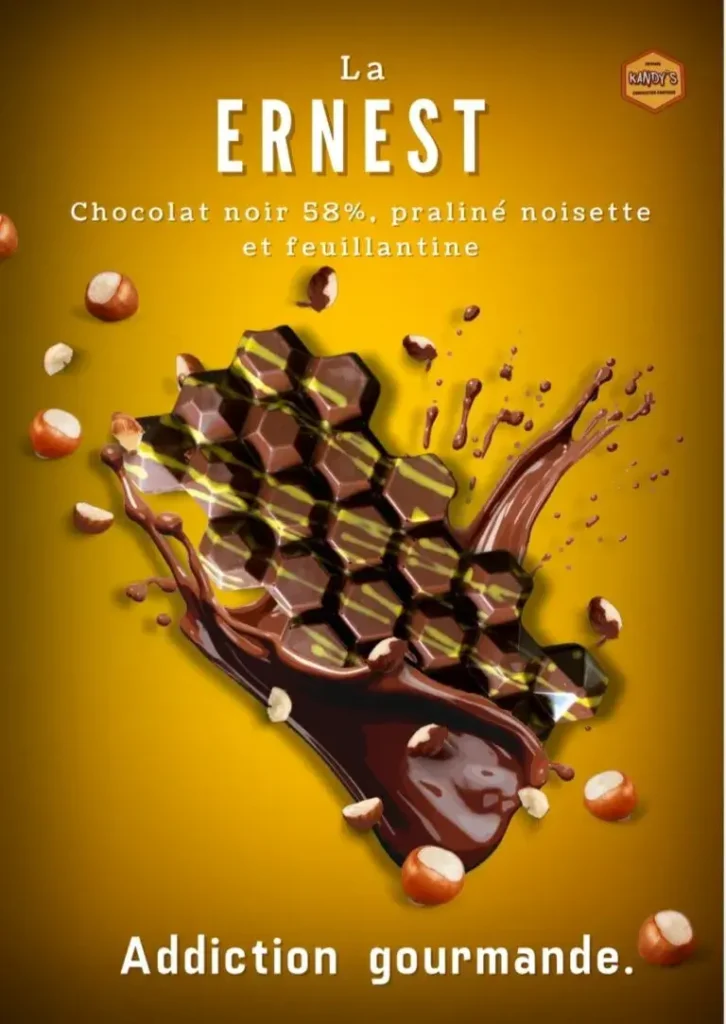 kandys tablette chocolat - la ernest