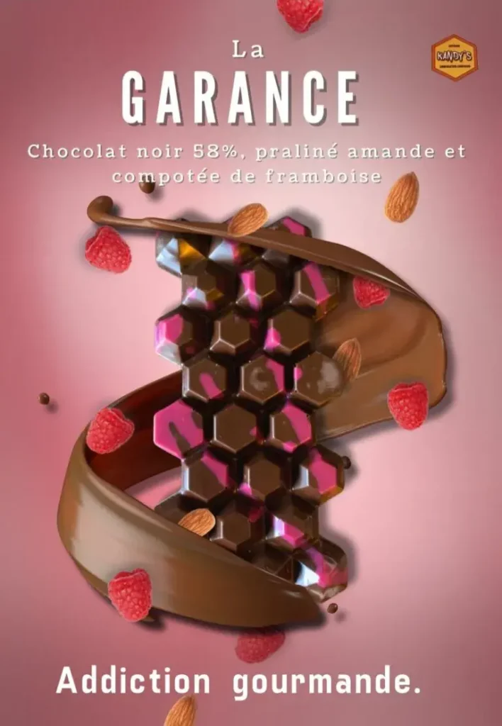 tablette chocolat kandys - garance